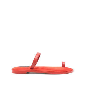 A.Emery Turi Leather Sandals - 7 - Red